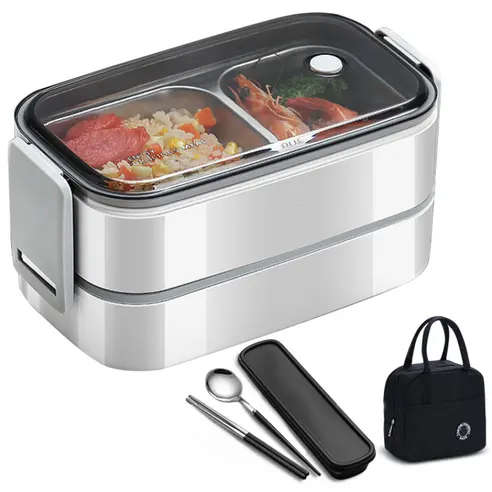 Detao 2-Tier Stainless Steel Lunch Box