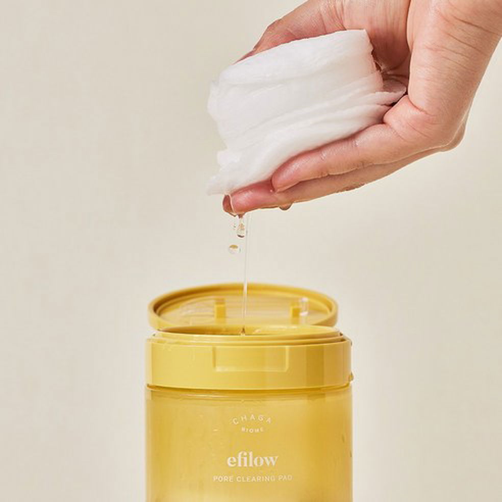 efilow Chaga Mushroom Biome Pore Clearing Pad 190g 70pad - EmpressKorea