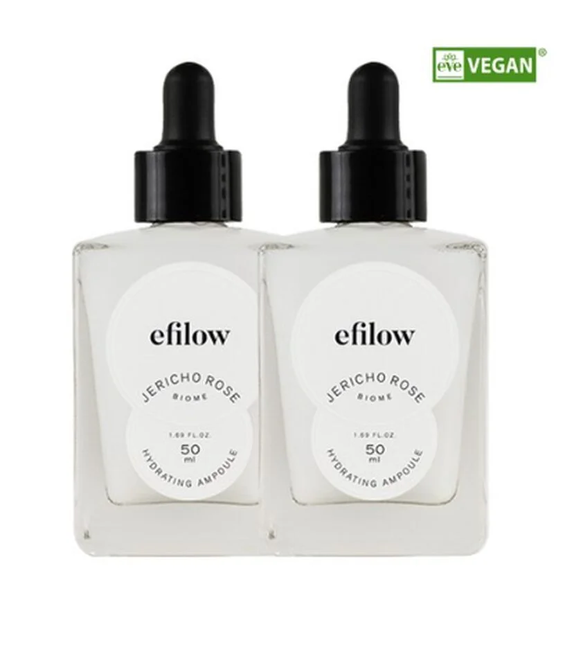 efilow Resurrection Plant Jericho Rose Biome Quick Dry Hydrating Ampoule 50ml - EmpressKorea