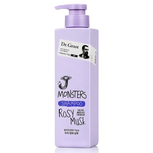 Dr. Groot J Monsters Scalp Purifying Shampoo Rosy Musk 385ml