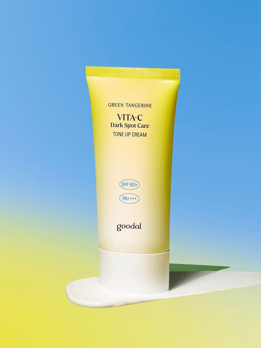 goodal Green Tangerine Vita C Dark Spot Tone Up Cream SPF 50+ PA++++ 50ml - EmpressKorea