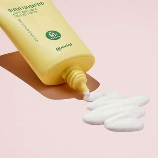 goodal Green Tangerine Vita C Dark Spot Tone Up Cream SPF 50+ PA++++ 50ml - EmpressKorea