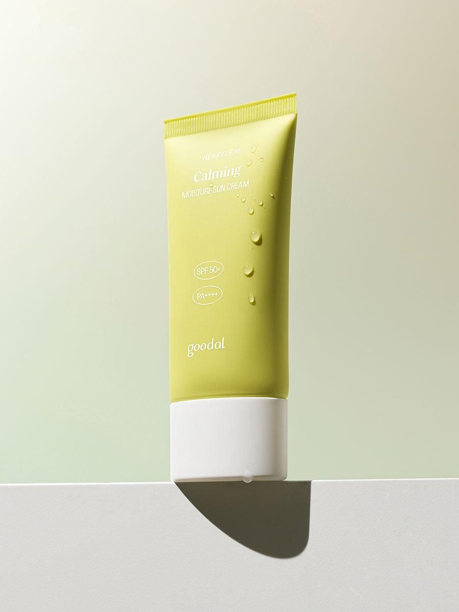 goodal Heartleaf Calming Moisture Sun Cream SPF 50+ PA++++ 50ml - EmpressKorea