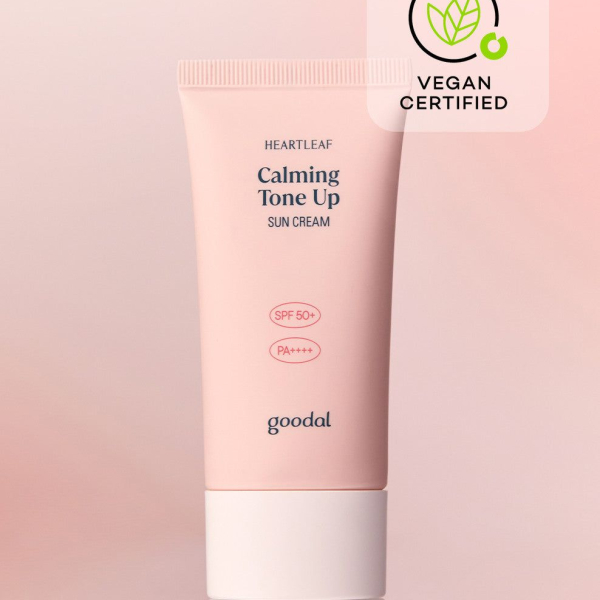 goodal Heartleaf Calming Tone Up Sun Cream SPF 50+ PA++++  50ml*2ea - EmpressKorea
