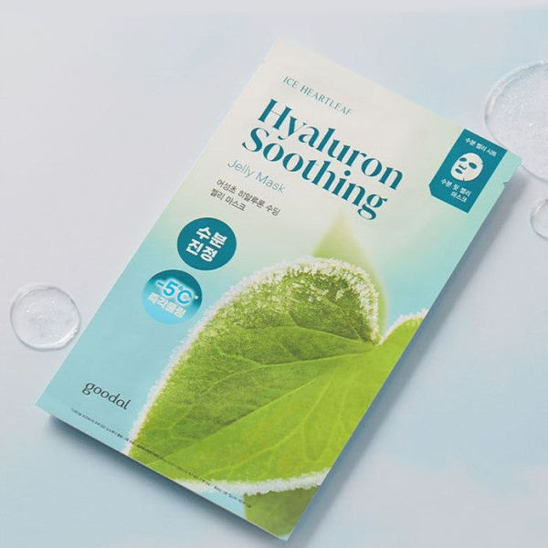 goodal Heartleaf Hyaluronic Soothing Jelly Mask 30ml*5pack - EmpressKorea