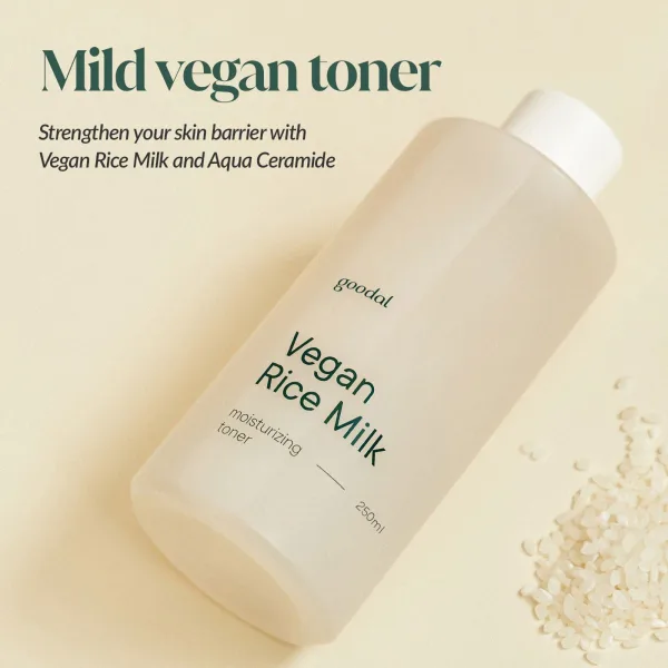 goodal Vegan Rice Milk Moisturizing Toner 300ml - EmpressKorea