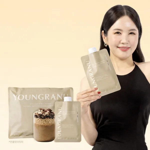 YOUNGRANU PROTEIN FIT SHAKE BLACK MIXED GRAIN 315g (45×7packs)