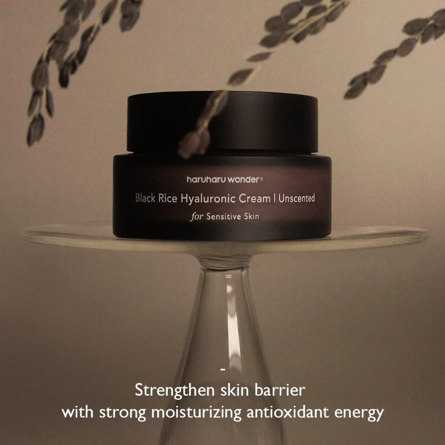 haruharu wonder Black Rice Hyaluronic Cream (Unscented for Sensitive Skin) 50ml - EmpressKorea