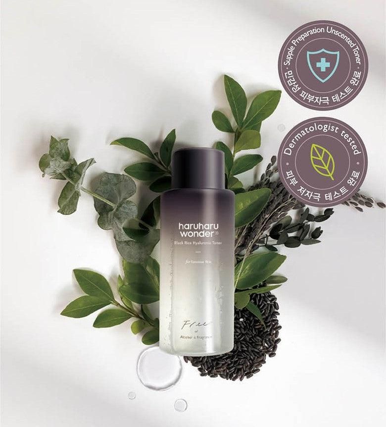 haruharu wonder Black Rice Hyaluronic Toner For Sensitive Skin (Free of Alcohol & Fragrance) 150ml - EmpressKorea