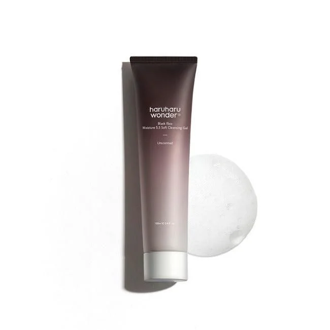 haruharu wonder Black Rice Moisture 5.5 Soft Cleansing Gel 100 ml - EmpressKorea