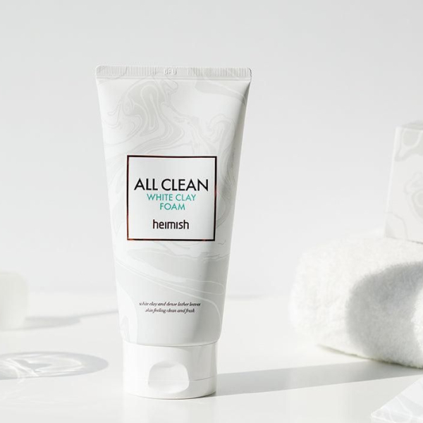 heimish  All Clean White Clay Foam 150g - EmpressKorea