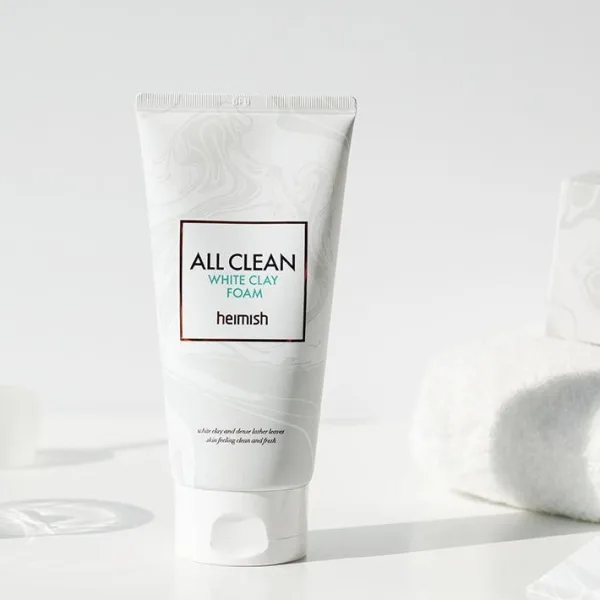 heimish  All Clean White Clay Foam 150g - EmpressKorea