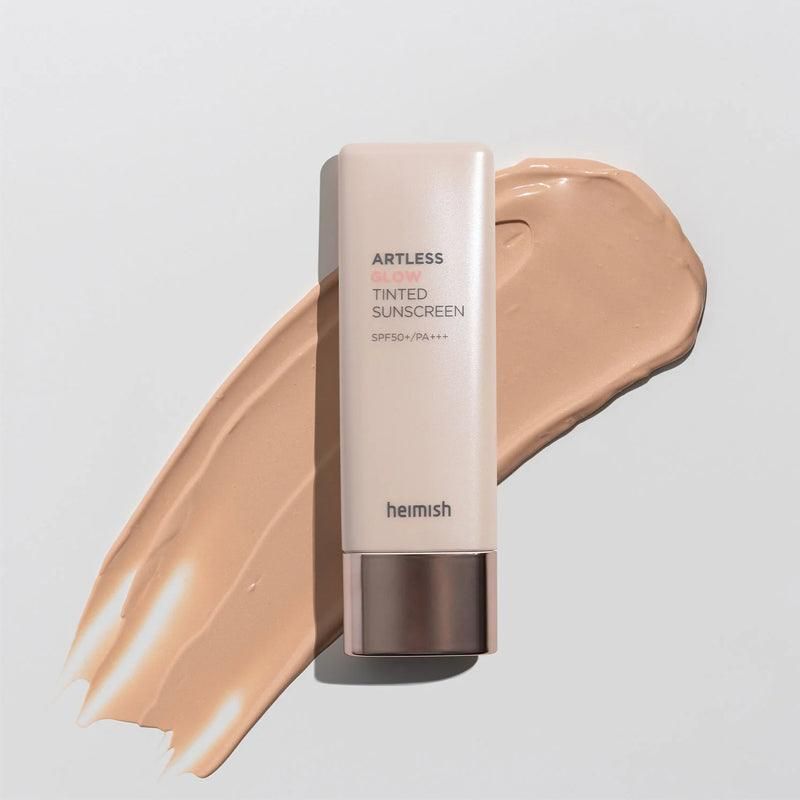 heimish Artless Glow Tinted Sunscreen Shine Beige SPF 50+ PA+++ 40ml - EmpressKorea