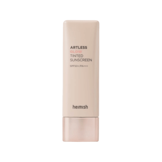 heimish Artless Glow Tinted Sunscreen Shine Beige SPF 50+ PA+++ 40ml - EmpressKorea