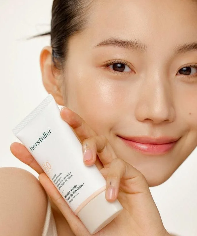 hersteller Wonder Veggie Tone Up Sun Cream SPF 50+ PA++++ 50ml - EmpressKorea