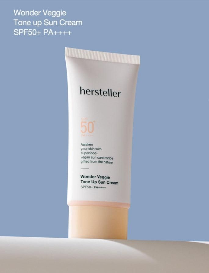 hersteller Wonder Veggie Tone Up Sun Cream SPF 50+ PA++++ 50ml - EmpressKorea