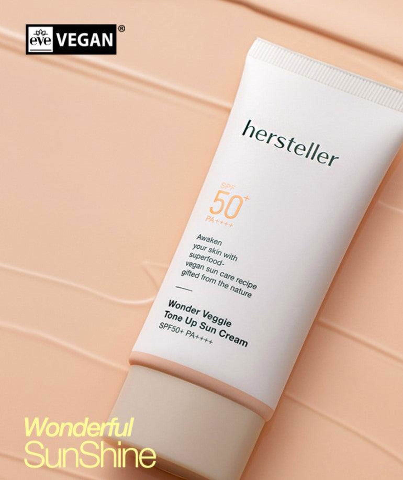 hersteller Wonder Veggie Tone Up Sun Cream SPF 50+ PA++++ 50ml - EmpressKorea