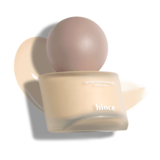 hince Second Skin Foundation (7 Colors) SPF 30 PA++ 40ml - EmpressKorea