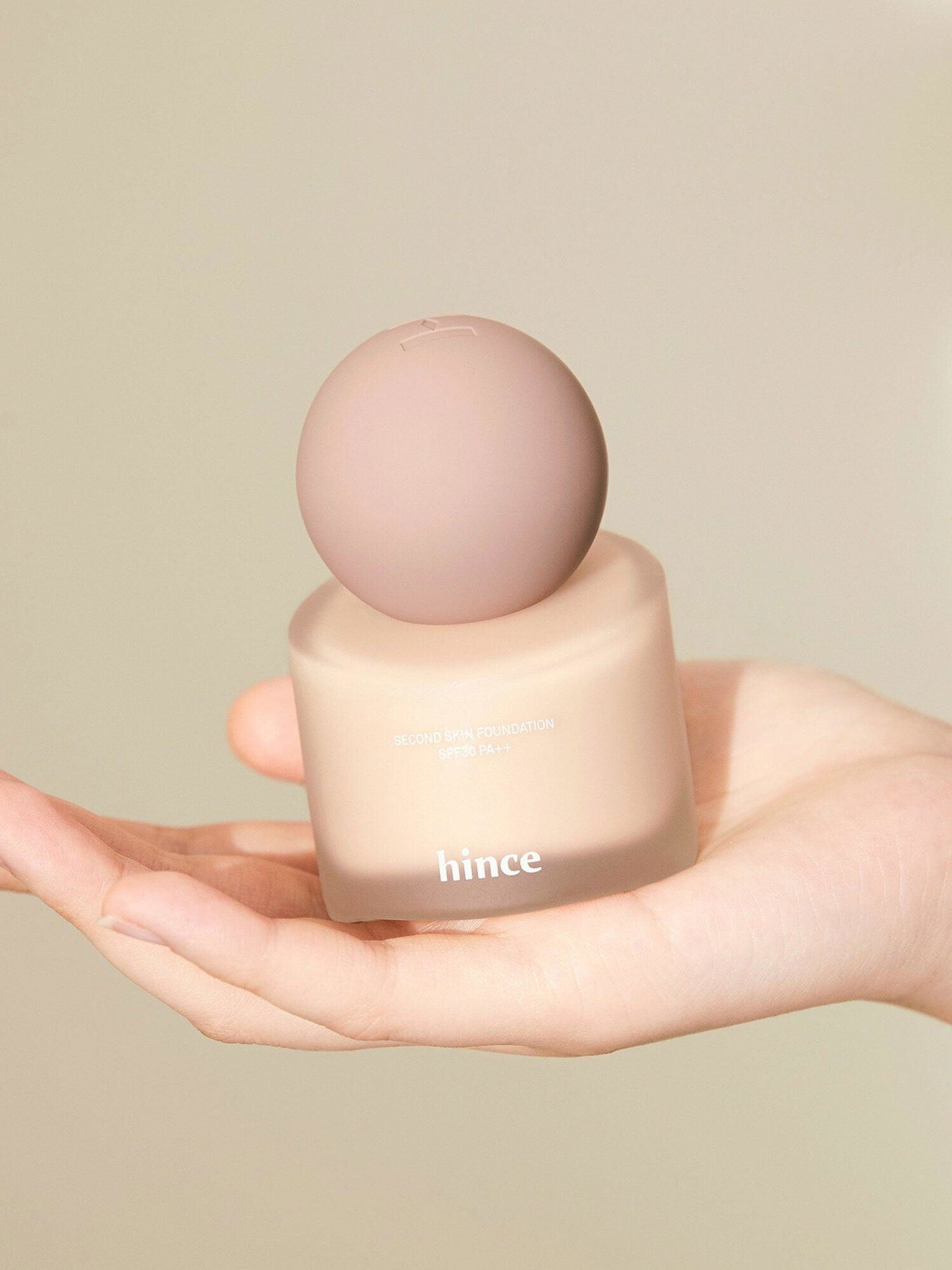 hince Second Skin Foundation (7 Colors) SPF 30 PA++ 40ml - EmpressKorea