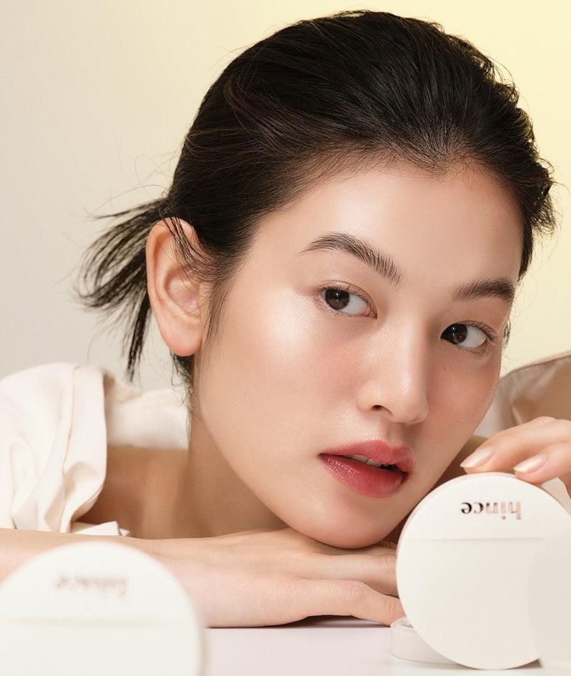 hince Second Skin Glow Cushion SPF 50+ PA++++ (4 Colors) 12g - EmpressKorea