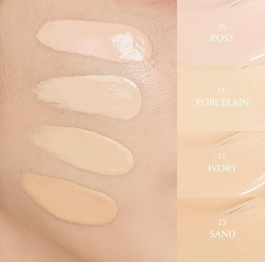 hince Second Skin Glow Cushion SPF 50+ PA++++ (4 Colors) 12g - EmpressKorea