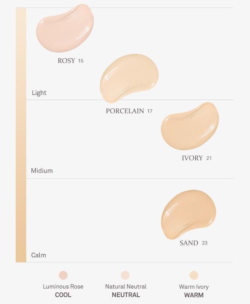 hince Second Skin Glow Cushion SPF 50+ PA++++ (4 Colors) 12g - EmpressKorea