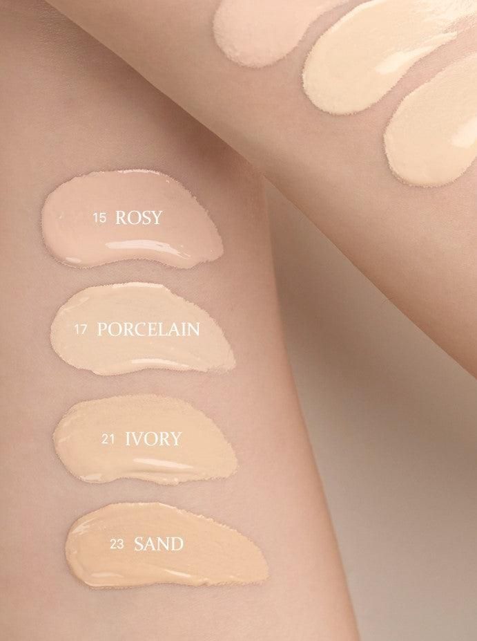 hince Second Skin Glow Cushion SPF 50+ PA++++ (4 Colors) 12g - EmpressKorea