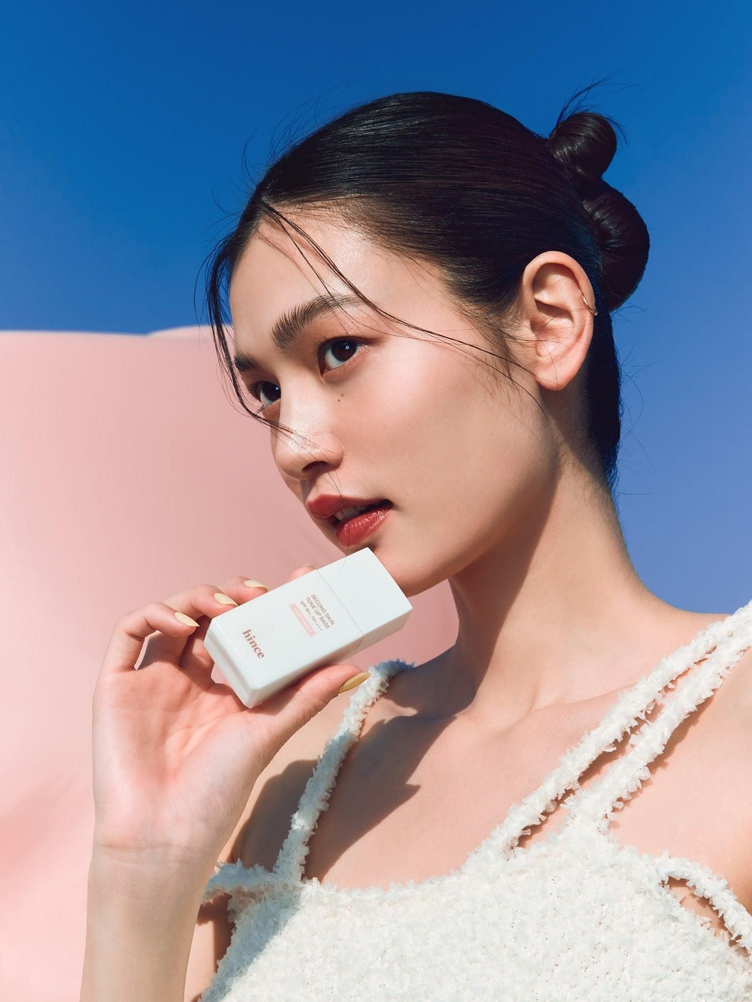 hince Second Skin Tone Up Base (3 Colors) SPF 50+ PA++++ 35ml - EmpressKorea