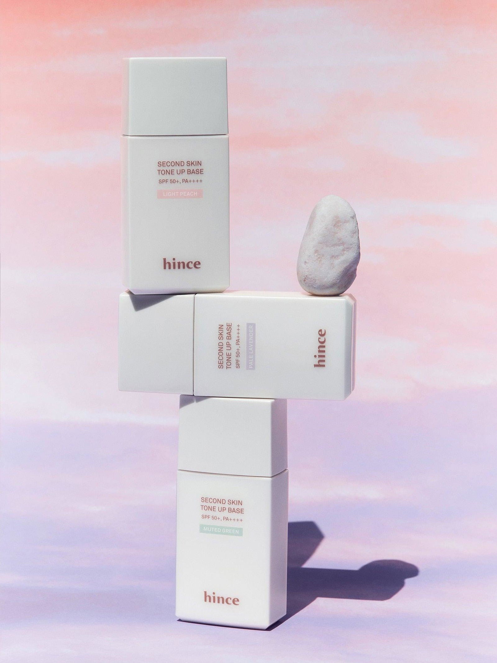 hince Second Skin Tone Up Base (3 Colors) SPF 50+ PA++++ 35ml - EmpressKorea