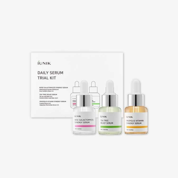 iUNIK Daily Serum Trial Kit - EmpressKorea