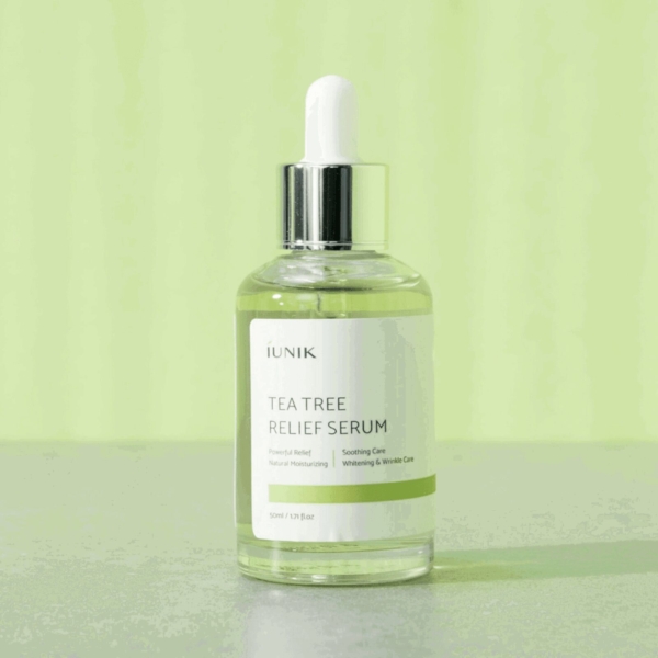 iUNIK Tea Tree Relief Serum 50ml - EmpressKorea