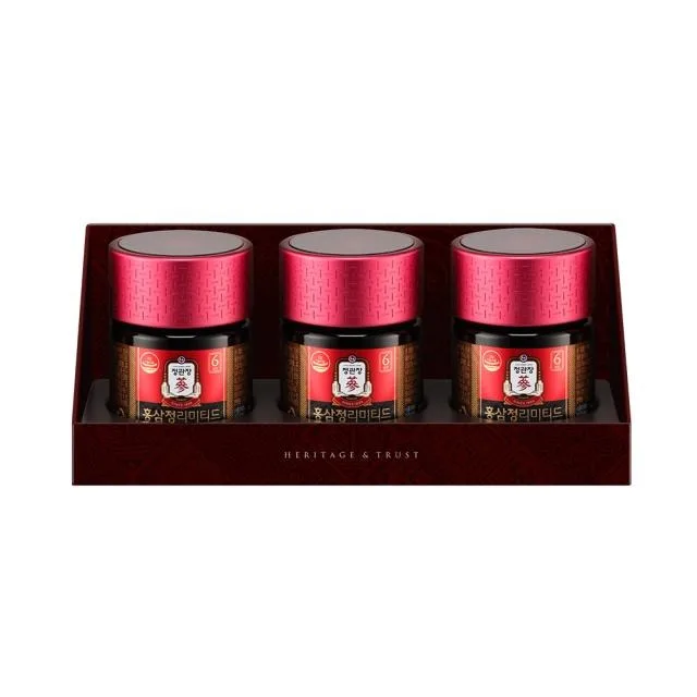 JUNG KWAN JANG HONGSAMJUNG Korean Red Ginseng Extract Limited 100g x 3 Bottles - Image 4