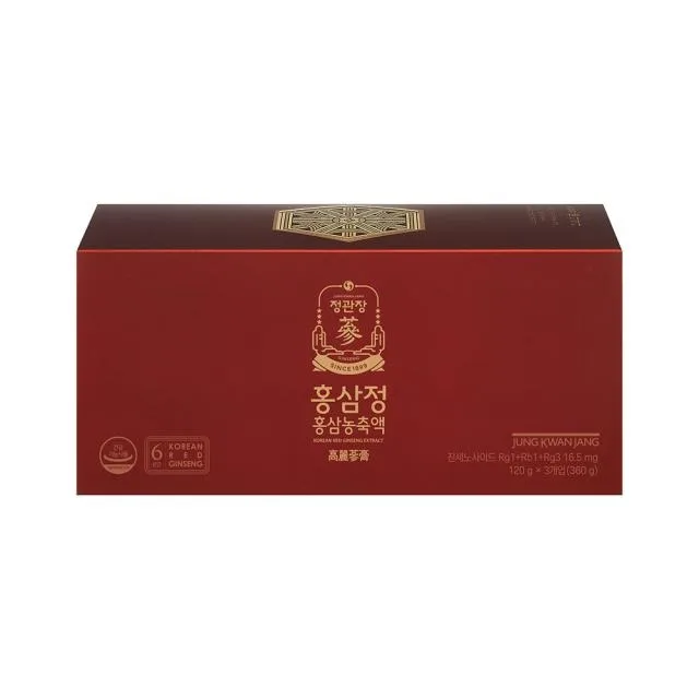 JUNG KWAN JANG HONGSAMJUNG Korean Red Ginseng Extract Gift Set 120g x 3ea - Image 4
