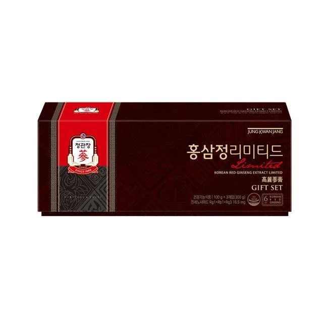 JUNG KWAN JANG HONGSAMJUNG Korean Red Ginseng Extract Limited 100g x 3 Bottles - Image 3