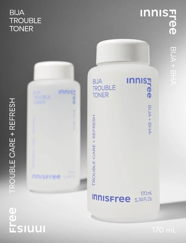 innisfree Bija Trouble Toner 170ml - EmpressKorea