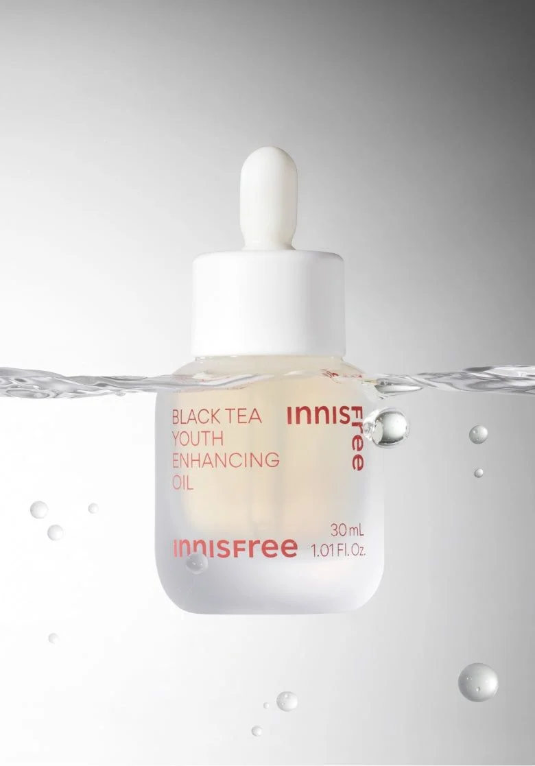 innisfree Black Tea Youth Enhancing Oil 30ml - EmpressKorea