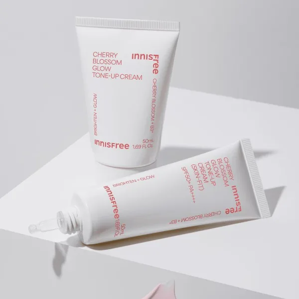 innisfree Cherry Blossom Glow Tone-up Cream 50ml - EmpressKorea