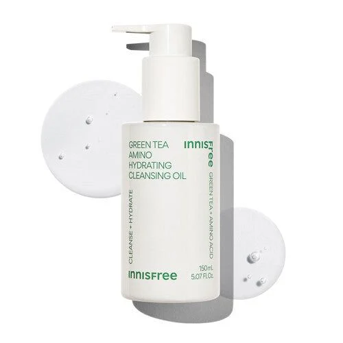 innisfree Green Tea Amino Hydrating Cleansing Oil 150ml - EmpressKorea