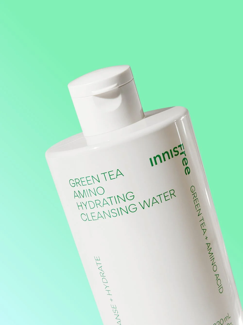 innisfree Green Tea Amino Hydrating Cleansing Water 320ml - EmpressKorea