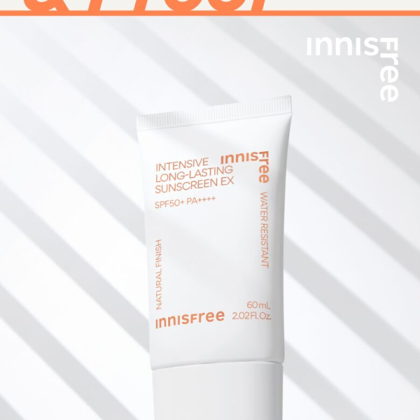 innisfree Intensive Long Lasting Sunscreen EX SPF 50+ PA++++ 60mL - EmpressKorea