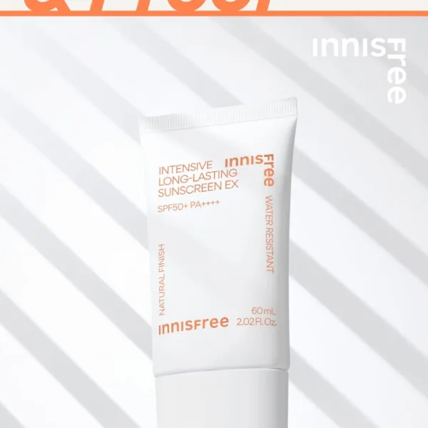 innisfree Intensive Long Lasting Sunscreen EX SPF 50+ PA++++ 60mL - EmpressKorea