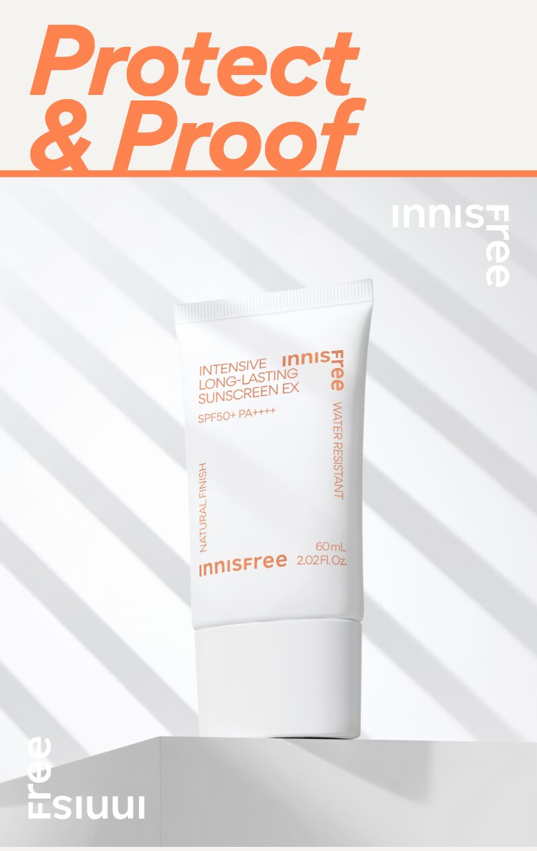 innisfree Intensive Long Lasting Sunscreen EX SPF 50+ PA++++ 60mL - EmpressKorea