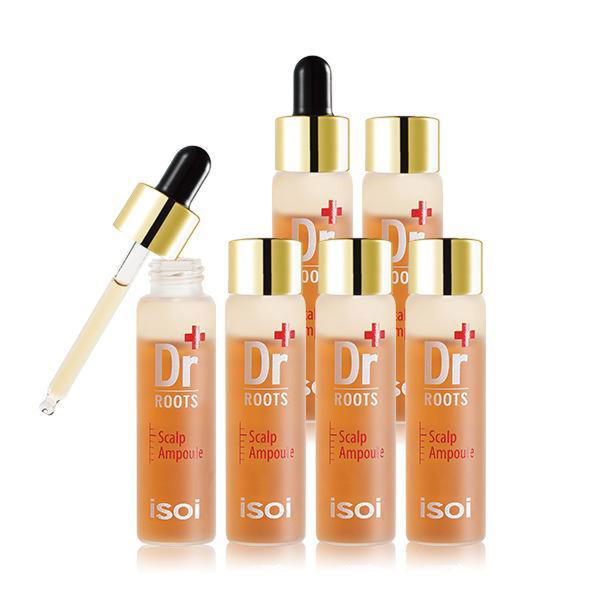 isoi Dr. Roots Scalp Ampoule 9ml each x 6pcs - EmpressKorea
