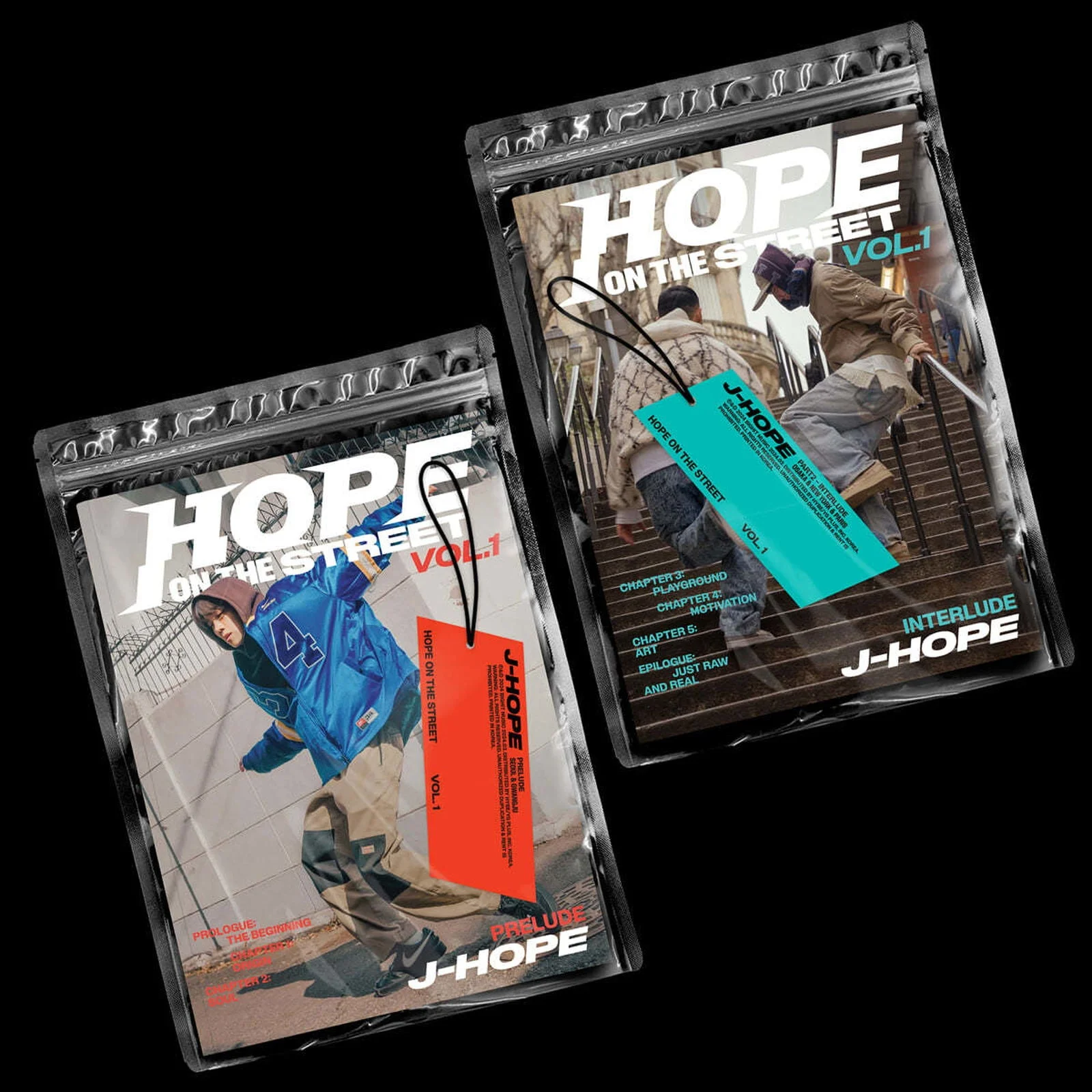j-hope - HOPE ON THE STREET VOL.1 [2 types SET] - EmpressKorea