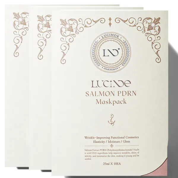 LUCINDE Salmon PDRN Mask Pack 25ml × 10 pcs