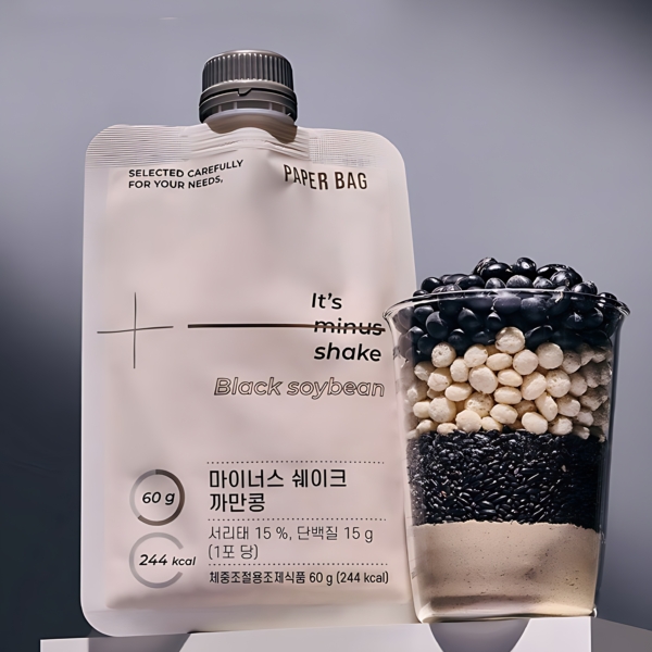 PAPER BAG It's Minus Shake Black Soybean 60g*7pack