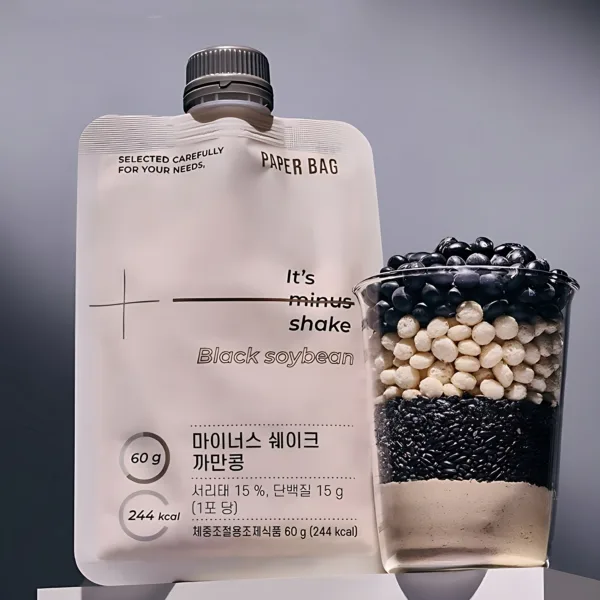PAPER BAG It's Minus Shake Black Soybean 60g*7pack