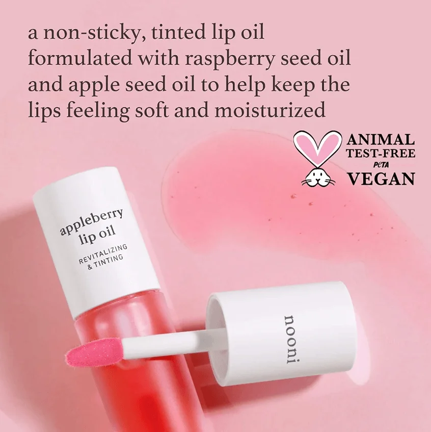 nooni Appleberry Lip Oil Appleberry 3.7ml - EmpressKorea