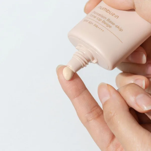numbuzin Base-Skip Tone Up Beige SPF 50+ PA++++ 50ml - EmpressKorea