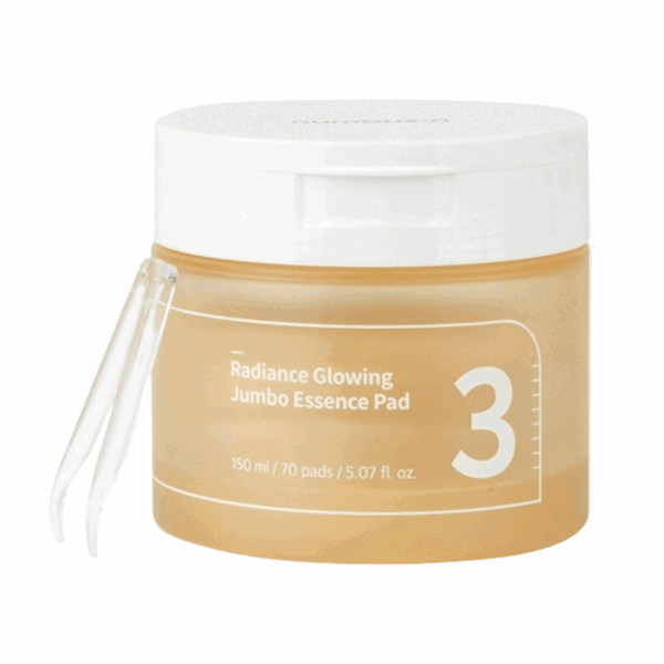 numbuzin No.3 Radiance Glowing Jumbo Essence Pad 150ml 70EA - EmpressKorea
